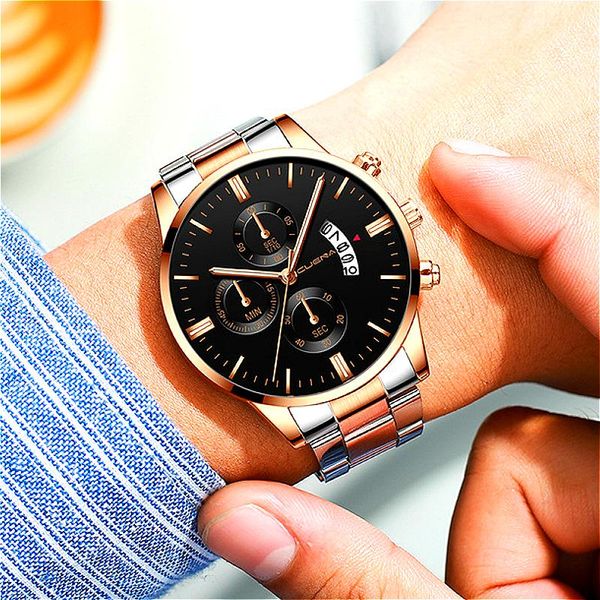 wristwatches 2021 simple men watch stainless steel band watches classic quartz date wristwatch casual male wrist masculino relogios, Slivery;brown
wristwatches 2021 simple men watch stainless steel band watches classic quartz date wristwatch casual male wrist masculino relogios, Slivery;brown