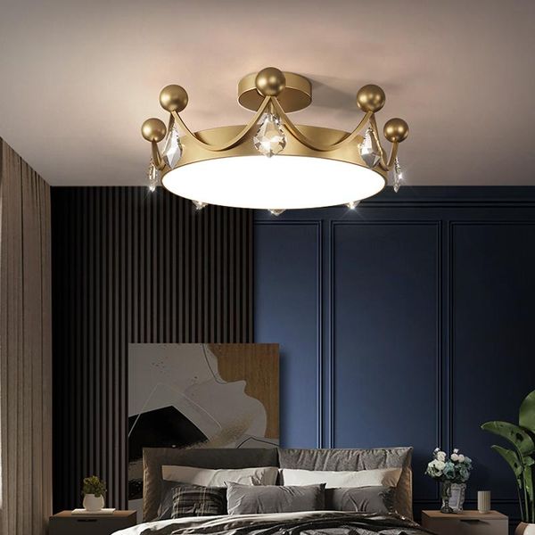 ceiling lights led modern golden crown round lamp nordic crystal models light fixture for dining living room child bedroom loft kitchen
ceiling lights led modern golden crown round lamp nordic crystal models light fixture for dining living room child bedroom loft kitchen
