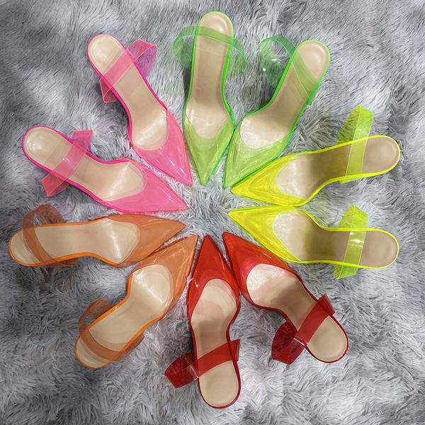 dress shoes tikicup transparent fuchsia pink women pvc pointy toe high heel summer designer ladies slingback stiletto pumps custom, Black
dress shoes tikicup transparent fuchsia pink women pvc pointy toe high heel summer designer ladies slingback stiletto pumps custom, Black