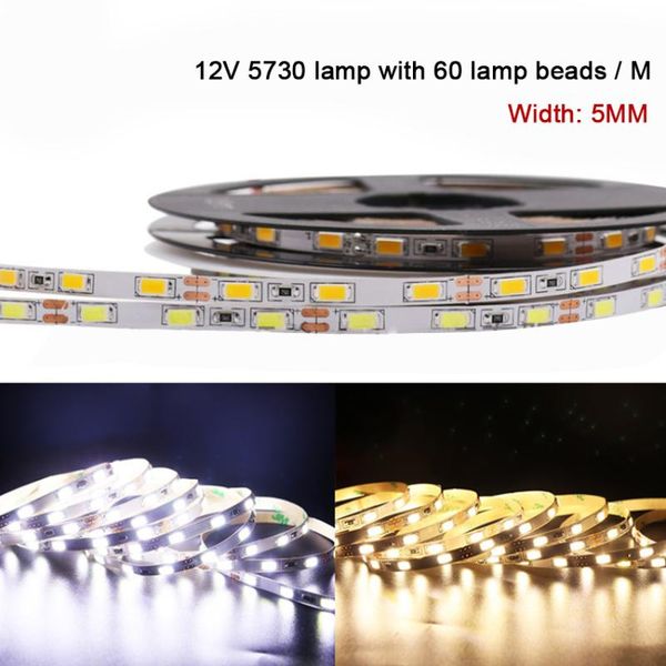 strips 5mm non-waterproof led strip light 5630 smd dc12v 60leds/m 5730 bar flexible brighter than 3528 tape 5m/reel
strips 5mm non-waterproof led strip light 5630 smd dc12v 60leds/m 5730 bar flexible brighter than 3528 tape 5m/reel