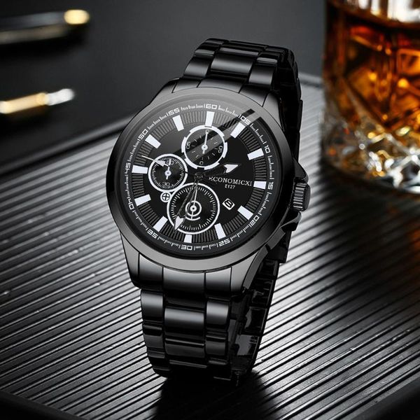 wristwatches black or white men watch with luminous pointers date alloy mens analog quartz wrist for man gift reloj hombre, Slivery;brown
wristwatches black or white men watch with luminous pointers date alloy mens analog quartz wrist for man gift reloj hombre, Slivery;brown