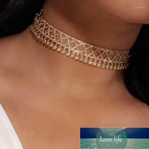 chokers bling cubic zirconia tie chain choker necklace for women adjustable length crystal rhinestone geometric necklaces1, Golden;silver
chokers bling cubic zirconia tie chain choker necklace for women adjustable length crystal rhinestone geometric necklaces1, Golden;silver