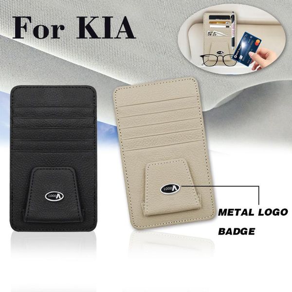 car organizer universal visor holder id sunglasses pen clip storage pouch bag for kia logo emblem card case styling accessories
car organizer universal visor holder id sunglasses pen clip storage pouch bag for kia logo emblem card case styling accessories