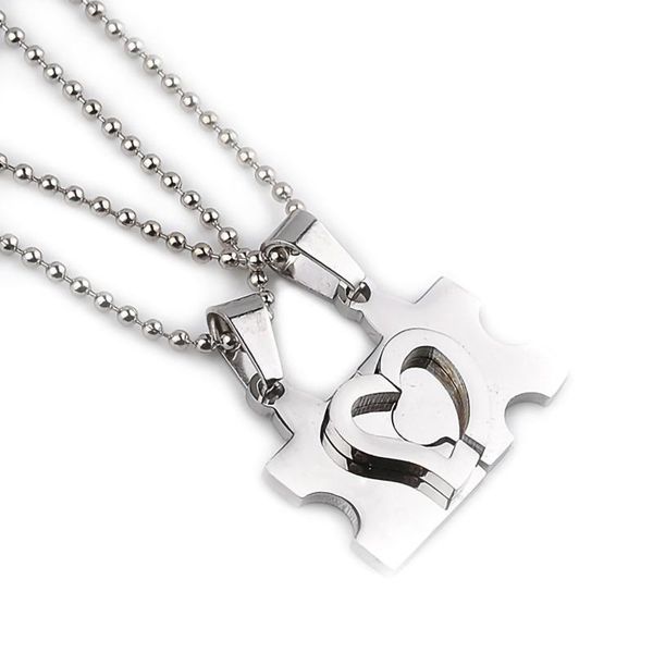 2pcs/set stitching heart shape silver color love couple pendant necklace for women men long chain valentine's day exquisite gift neckla
2pcs/set stitching heart shape silver color love couple pendant necklace for women men long chain valentine's day exquisite gift neckla