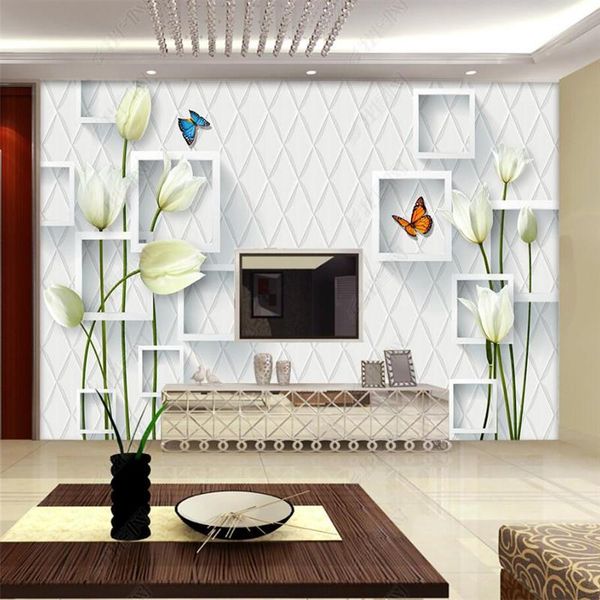 wallpapers custom mural simple white tulip 3d box tv background home decor po wall paper self-adhesive wallpaper papel de parede
wallpapers custom mural simple white tulip 3d box tv background home decor po wall paper self-adhesive wallpaper papel de parede