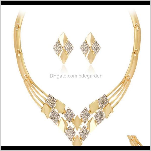 & necklace drop delivery 2021 square jewelry sets gold color crystal earrings necklaces for women simple fashion 9qb3c, Silver
& necklace drop delivery 2021 square jewelry sets gold color crystal earrings necklaces for women simple fashion 9qb3c, Silver