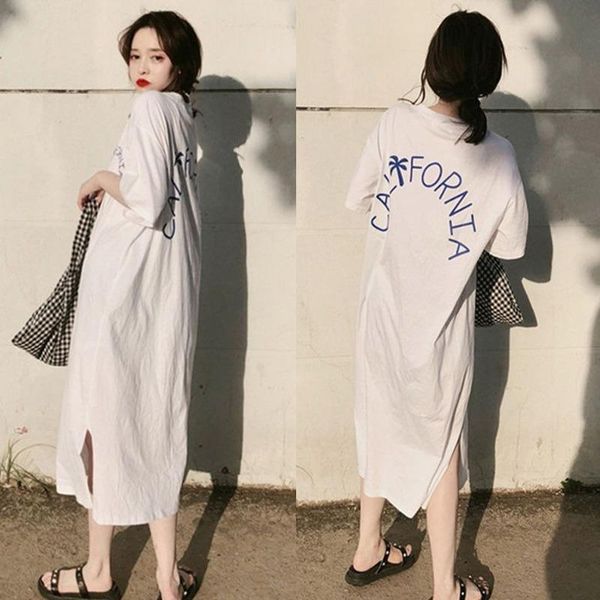 women's sleepwear nightgowns women letter side-slit trendy casual plus size 3xl loose simple home nightwear students chic ulzzang thin, Black;red
women's sleepwear nightgowns women letter side-slit trendy casual plus size 3xl loose simple home nightwear students chic ulzzang thin, Black;red