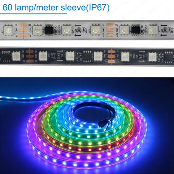 strips 5m ws2811 led strip dc12v ultra bright highly efficient smd rgb leds high light addressable 30/48/60leds/m white/black pcb
strips 5m ws2811 led strip dc12v ultra bright highly efficient smd rgb leds high light addressable 30/48/60leds/m white/black pcb