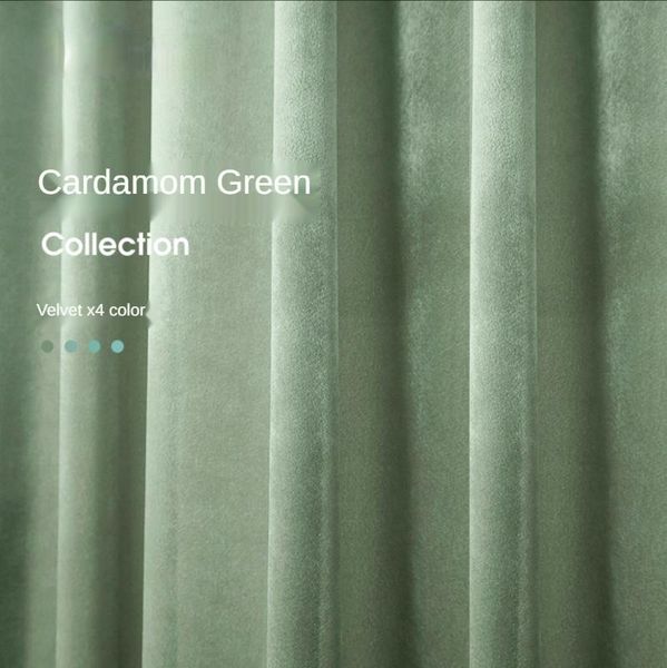 light luxury velvet curtains cardamom green series cloth blackout for living dining room bedroom curtain & drapes
light luxury velvet curtains cardamom green series cloth blackout for living dining room bedroom curtain & drapes