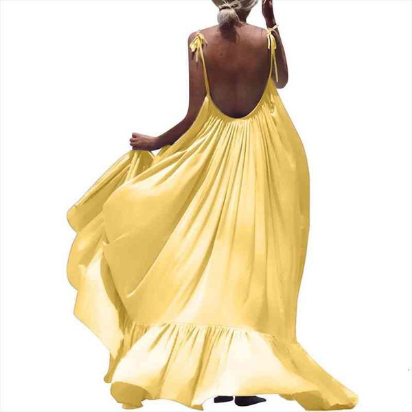 boho beach maxi long solid womens dresses sleeveless backless evening party loose irregular sundress summer robes vestidos, Black;gray
boho beach maxi long solid womens dresses sleeveless backless evening party loose irregular sundress summer robes vestidos, Black;gray