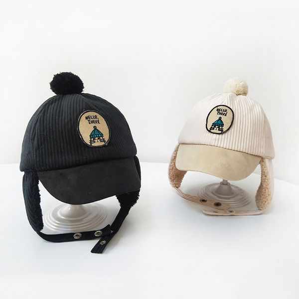 baby boys girls hats winter thick plus velvet earmuffs baby warm plush hat kids beanies for 1-6y children caps 210413, Yellow
baby boys girls hats winter thick plus velvet earmuffs baby warm plush hat kids beanies for 1-6y children caps 210413, Yellow