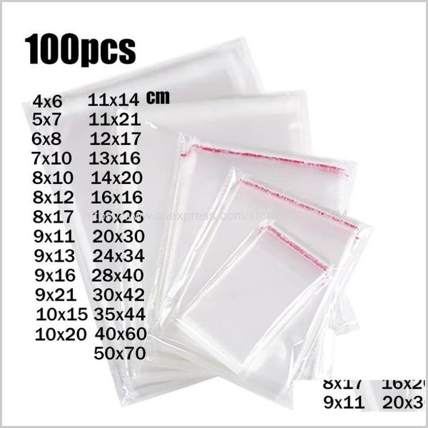 wholesale 100/50pcs transparent self-adhesive small cello self sealing bag package thick clear cellophane opp plastic poly bags gift wrap
wholesale 100/50pcs transparent self-adhesive small cello self sealing bag package thick clear cellophane opp plastic poly bags gift wrap