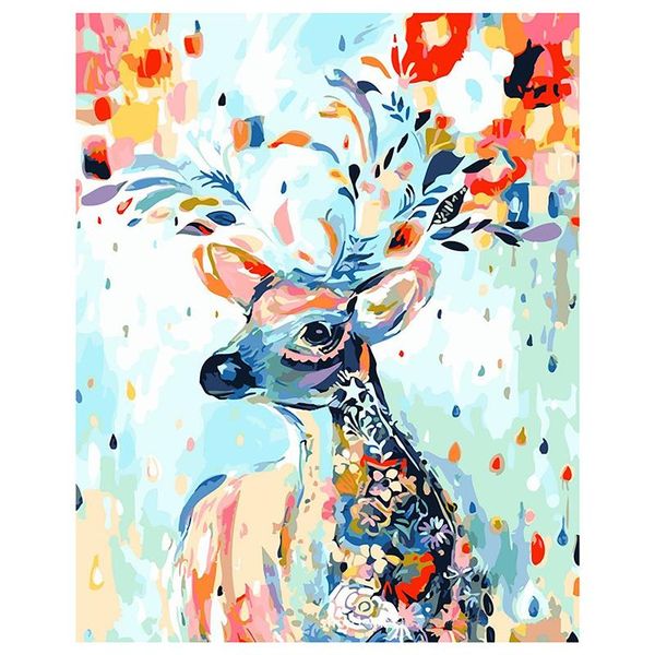 paintings paint by numbers diy acrylic painting kit for kids & adults 40x45cm deer with 3 brushes
paintings paint by numbers diy acrylic painting kit for kids & adults 40x45cm deer with 3 brushes