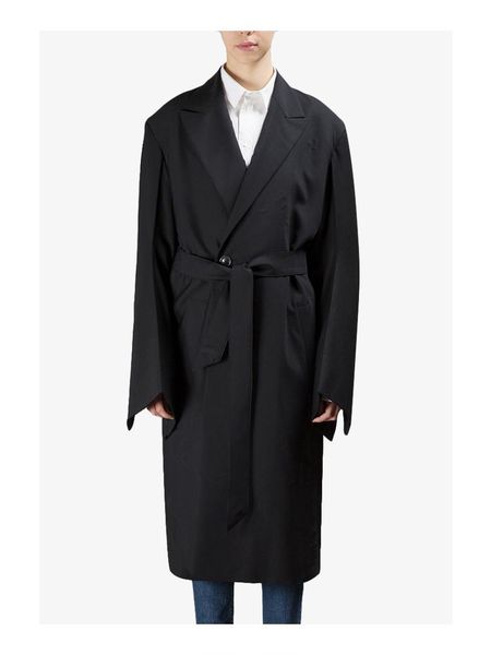 men's wool & blends and men women loose waist big profile long black coat drop shoulder wide sleeve autumn winter windbreaker
men's wool & blends and men women loose waist big profile long black coat drop shoulder wide sleeve autumn winter windbreaker