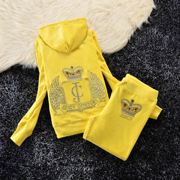 fashion fashion juicy coconut brand embroidered diamond slim velvet bright women tracksuits hooded collar sportswear the female suit, Gray
fashion fashion juicy coconut brand embroidered diamond slim velvet bright women tracksuits hooded collar sportswear the female suit, Gray