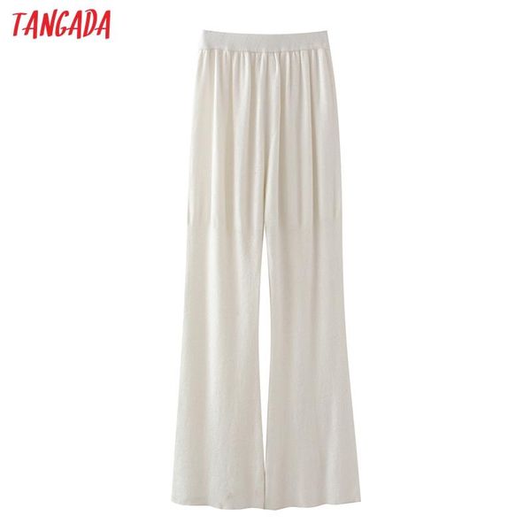 women's pants & capris tangada 2021 fashion women white knit sweater wide leg trousers strethy waist pockets female 1m48, Black;white
women's pants & capris tangada 2021 fashion women white knit sweater wide leg trousers strethy waist pockets female 1m48, Black;white