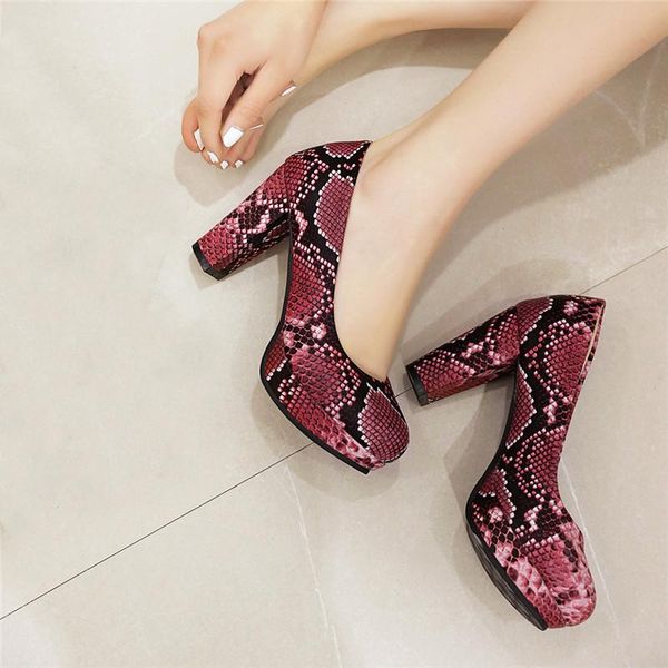 dress shoes yqbtdl fashion snake print blue red platform block heel daily office high heels women snakeskin pattern heeled pumps, Black
dress shoes yqbtdl fashion snake print blue red platform block heel daily office high heels women snakeskin pattern heeled pumps, Black
