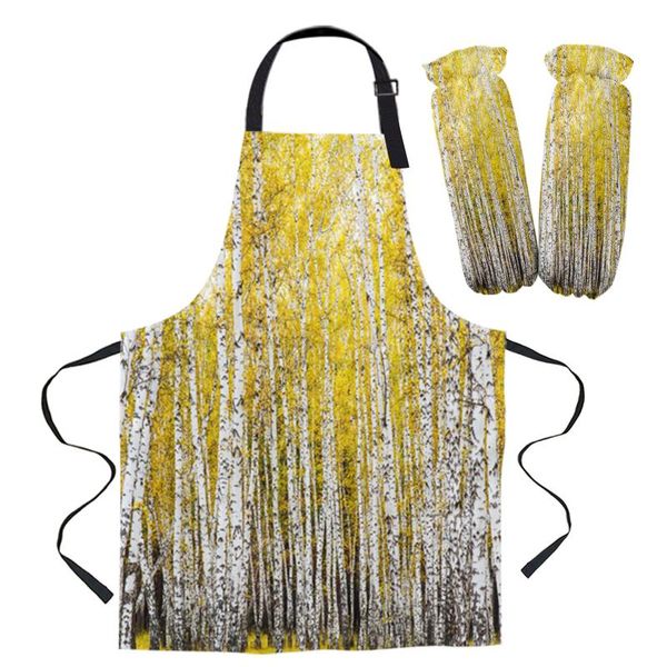 aprons exquisite apron kit aspen tree autumn children's baking painting bib men's women's kitchen cooking cleaning sleeves
aprons exquisite apron kit aspen tree autumn children's baking painting bib men's women's kitchen cooking cleaning sleeves