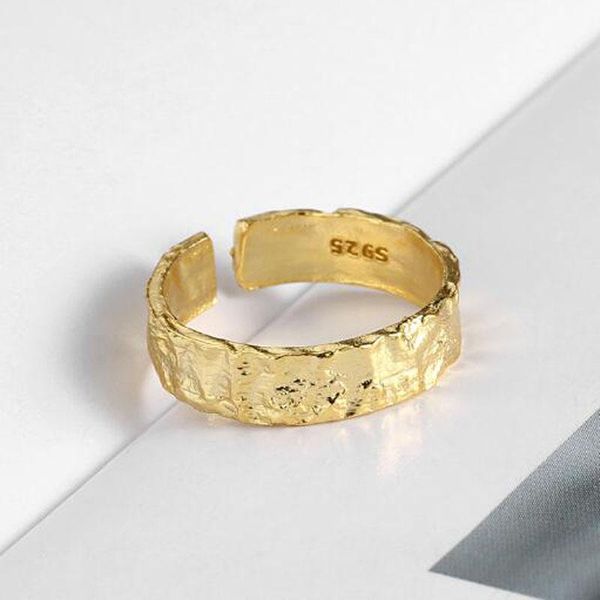 silver plated korean trendy irregular rings for women couple minimalist geometric gold color jewelry adjustable cluster, Golden;silver
silver plated korean trendy irregular rings for women couple minimalist geometric gold color jewelry adjustable cluster, Golden;silver