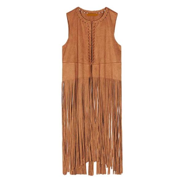 women's vests 2021 vest female spring summer solid suede ethnic sleeveless velour tassels fringed chalecos largos gilet femme, Black;white
women's vests 2021 vest female spring summer solid suede ethnic sleeveless velour tassels fringed chalecos largos gilet femme, Black;white