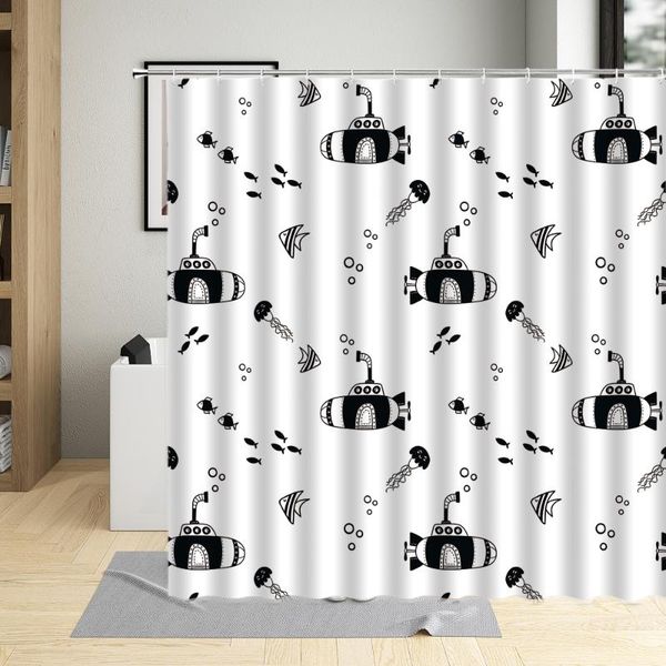 hand drawn modern geometric cartoons white shower curtain submarine cruise ship bathroom bathtub curtains kids decor with hooks
hand drawn modern geometric cartoons white shower curtain submarine cruise ship bathroom bathtub curtains kids decor with hooks