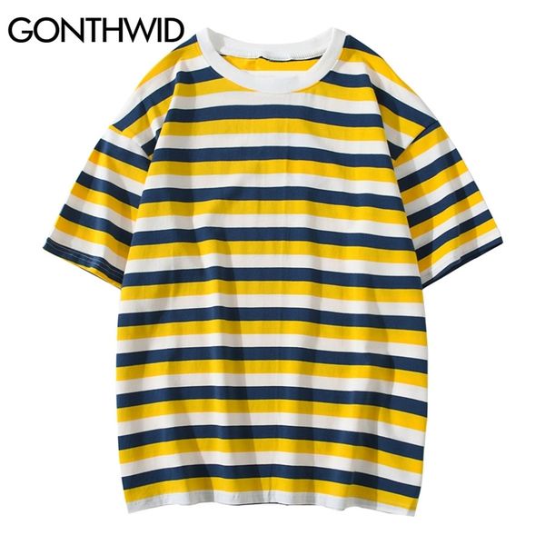 cotton t-shirts men women summer hip hop streetwear color block striped short sleeve tees shirts casual harajuku 210602, White;black
cotton t-shirts men women summer hip hop streetwear color block striped short sleeve tees shirts casual harajuku 210602, White;black