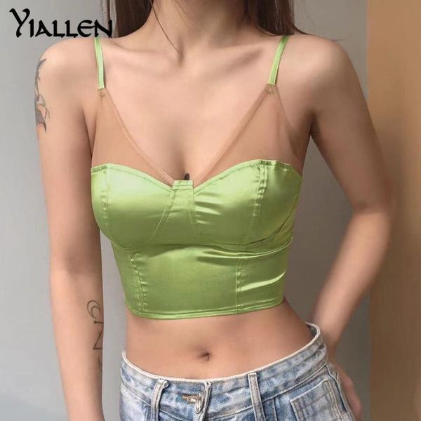 women's tanks & camis yiallen summer camisole women high street slim wild basic party vacation beach female patchwork 2021 crop top, White
women's tanks & camis yiallen summer camisole women high street slim wild basic party vacation beach female patchwork 2021 crop top, White