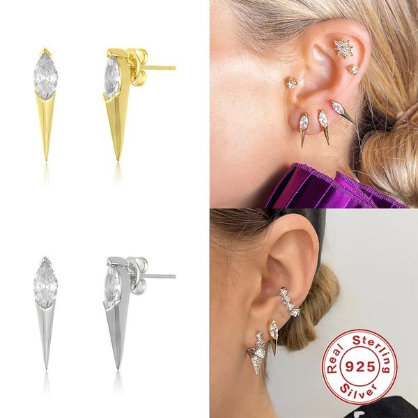 aide 100% 925 sterling silver geometric rivet small stud earrings for women punk ear bone buckle ins jewelry gifts, Golden;silver
aide 100% 925 sterling silver geometric rivet small stud earrings for women punk ear bone buckle ins jewelry gifts, Golden;silver