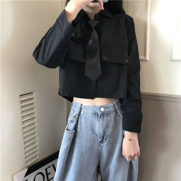 women's blouses & shirts spring autumn women blouse long sleeve white black solid loose shirt casual fashion turn-down collar ol style
women's blouses & shirts spring autumn women blouse long sleeve white black solid loose shirt casual fashion turn-down collar ol style