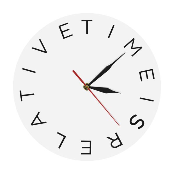 time is relative modern mood school classroom wall art decor clock related science gift clocks
time is relative modern mood school classroom wall art decor clock related science gift clocks