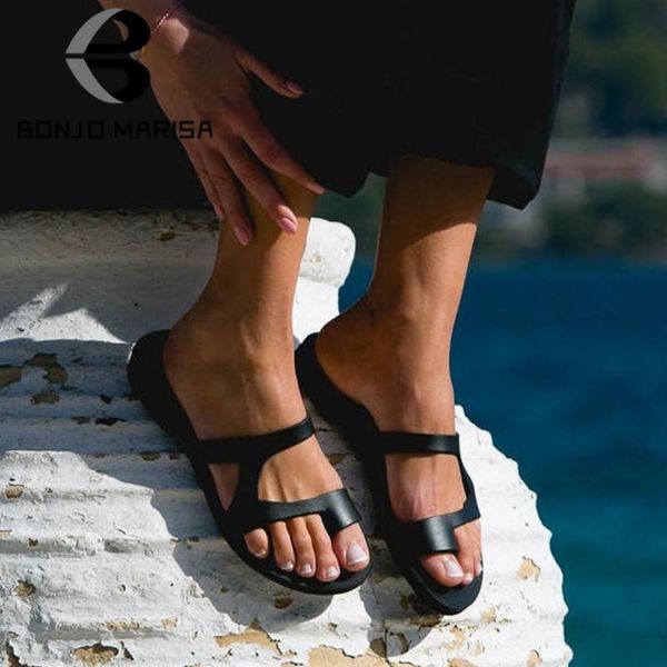 slippers bonjomarisa 2021 concise mature ladies casual light large size 35-43 rome slides elegant summer beach shoes woman, Black
slippers bonjomarisa 2021 concise mature ladies casual light large size 35-43 rome slides elegant summer beach shoes woman, Black