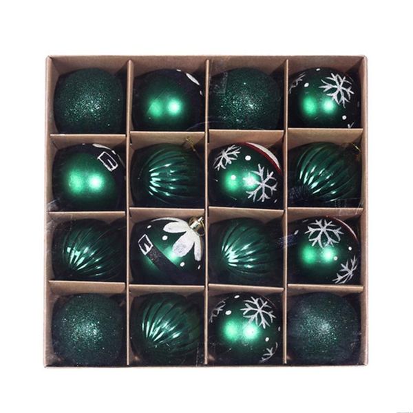 party decoration 16 pcs pvc christmas ball window tree decorations dark green multi color hang ornament
party decoration 16 pcs pvc christmas ball window tree decorations dark green multi color hang ornament