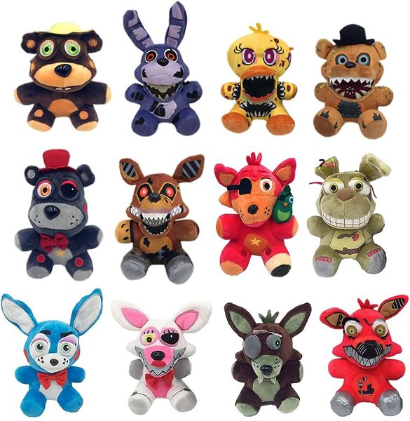 freddy bear bonnie chica and fox are cute and realistic with a variety of characters stuffed plush toys children christmas gift 15cm to 25cm
freddy bear bonnie chica and fox are cute and realistic with a variety of characters stuffed plush toys children christmas gift 15cm to 25cm