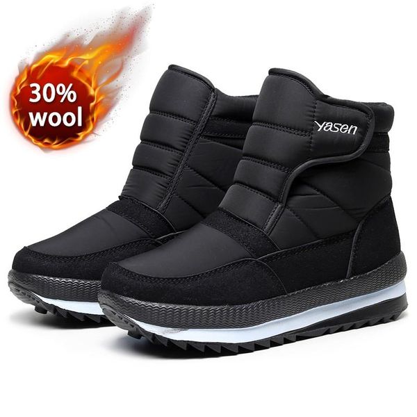 boots women snow luxury platform winter shoes lady thick plush waterproof non-slip fashion old woman warm fur botas mujer, Black
boots women snow luxury platform winter shoes lady thick plush waterproof non-slip fashion old woman warm fur botas mujer, Black