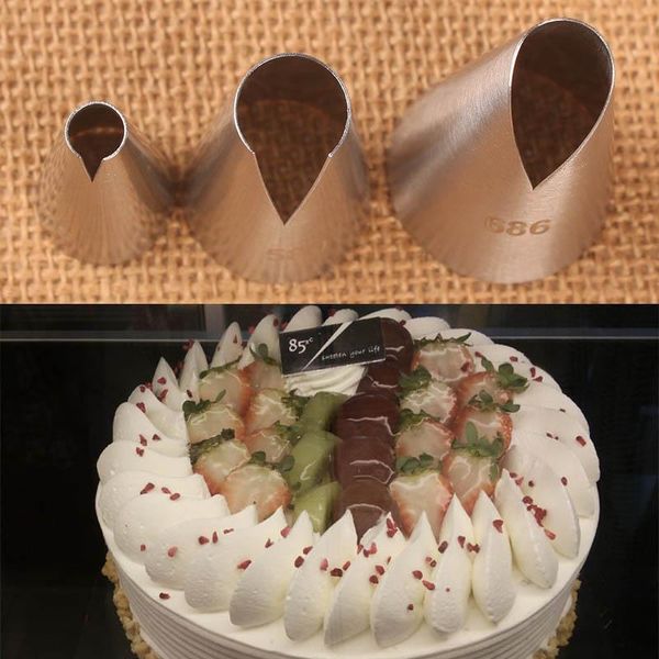 baking & pastry tools diy cream nozzle 3pcs accessories kitchen gadgets portable cakes decorating tips stainless steel
baking & pastry tools diy cream nozzle 3pcs accessories kitchen gadgets portable cakes decorating tips stainless steel