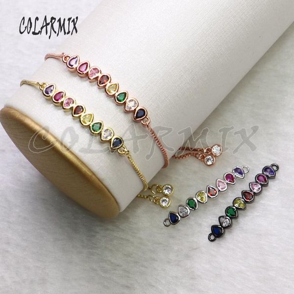 pcs rainbow crystal bracelets jewelry summer colors accessories & connectors for women 9333 link, chain, Black
pcs rainbow crystal bracelets jewelry summer colors accessories & connectors for women 9333 link, chain, Black