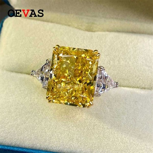 oevas 100% 925 sterling silver luxury 13*16mm z high carbon diamond bridal rings sparkling wedding party fine jewelry gifts 211014, Slivery;golden
oevas 100% 925 sterling silver luxury 13*16mm z high carbon diamond bridal rings sparkling wedding party fine jewelry gifts 211014, Slivery;golden