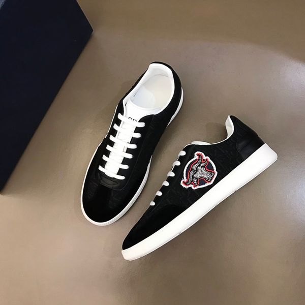 designer shoes men luxury designer leisure fashion trend shoes 8 colors comfortable sneakers size eur 38-45 with original box recipt dust ba, Black
designer shoes men luxury designer leisure fashion trend shoes 8 colors comfortable sneakers size eur 38-45 with original box recipt dust ba, Black