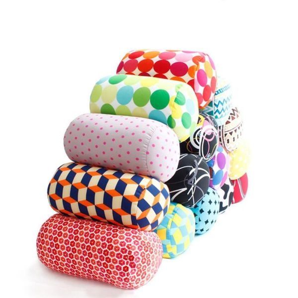 pillow soft printing microbead roll car cushion neck head leg back support bolster bed
pillow soft printing microbead roll car cushion neck head leg back support bolster bed