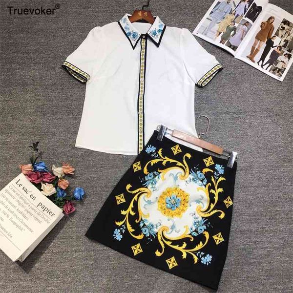 truevoker women skirt set high end short sleeve gorgeous crystal shirt with vintage print diamond pencil suit 210602, White
truevoker women skirt set high end short sleeve gorgeous crystal shirt with vintage print diamond pencil suit 210602, White