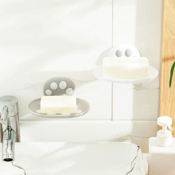 soap dishes drain rack wall mounted holder storage box cat claw cartoon sponge bathroom accessories
soap dishes drain rack wall mounted holder storage box cat claw cartoon sponge bathroom accessories