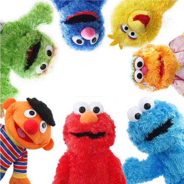 original large sesame street hand puppet show puppet elmo cartoon soft plush doll birthday for children kids new year gifts
original large sesame street hand puppet show puppet elmo cartoon soft plush doll birthday for children kids new year gifts