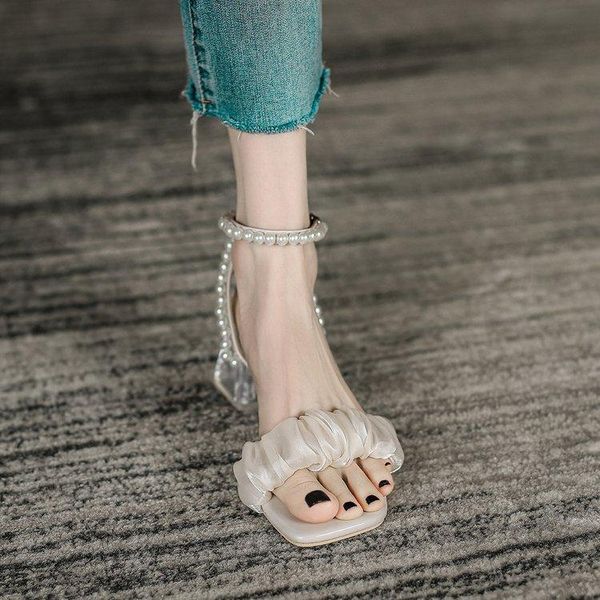 sandals pearl 2021 women's high heels suit female beige clear shoes buckle all-match high-heeled black comfort low summer bl
sandals pearl 2021 women's high heels suit female beige clear shoes buckle all-match high-heeled black comfort low summer bl