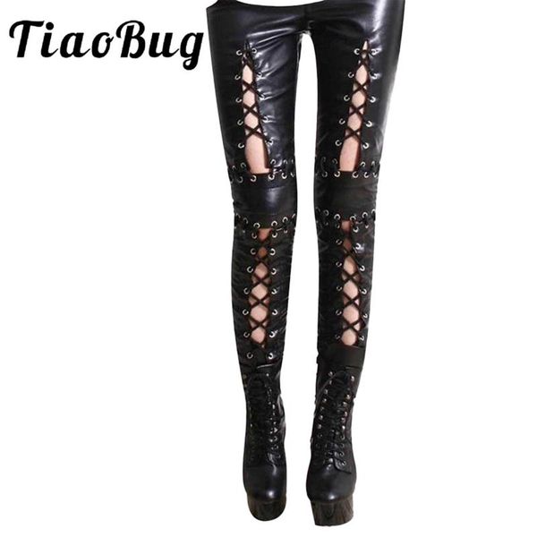 women's pants & capris womens faux leather leggings gothic hollow out lace-up pencil mid waist trousers rave pole dance music festival, Black;white
women's pants & capris womens faux leather leggings gothic hollow out lace-up pencil mid waist trousers rave pole dance music festival, Black;white