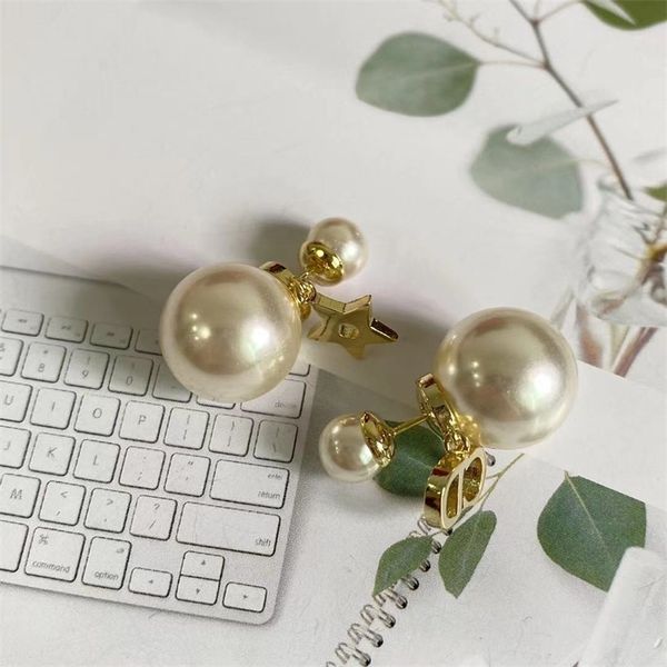 70% off outlet online family star letter pearl earrings, Golden
70% off outlet online family star letter pearl earrings, Golden