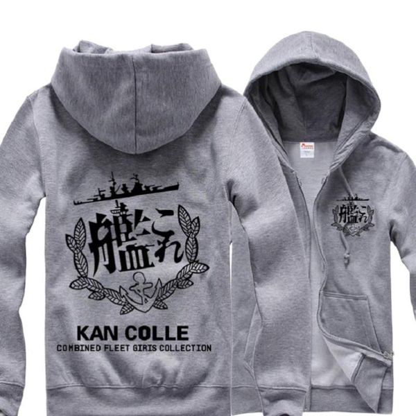 men's hoodies & sweatshirts anime kantai collection shimakaze hoodie jacket cardigan, Black
men's hoodies & sweatshirts anime kantai collection shimakaze hoodie jacket cardigan, Black