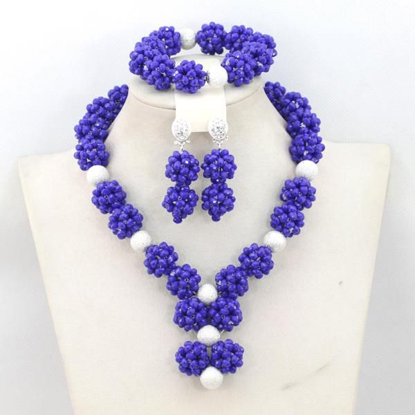 earrings & necklace beautiful white wedding bridal jewelry set rare african sets design wholesale hbs017, Silver
earrings & necklace beautiful white wedding bridal jewelry set rare african sets design wholesale hbs017, Silver