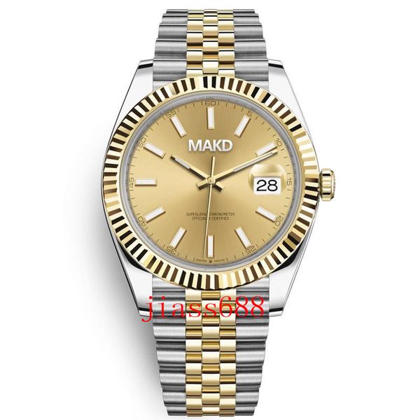 men automatic mechanical watches 41mm stainless steel sapphire mens male wristwatches waterproof luminous u1 factory, Slivery;brown
men automatic mechanical watches 41mm stainless steel sapphire mens male wristwatches waterproof luminous u1 factory, Slivery;brown