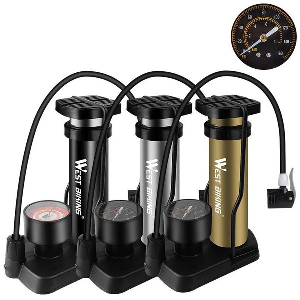 bike pumps west biking ultralight pump portable 100/120 psi high pressure cycling air inflator foot tire ball accessories
bike pumps west biking ultralight pump portable 100/120 psi high pressure cycling air inflator foot tire ball accessories