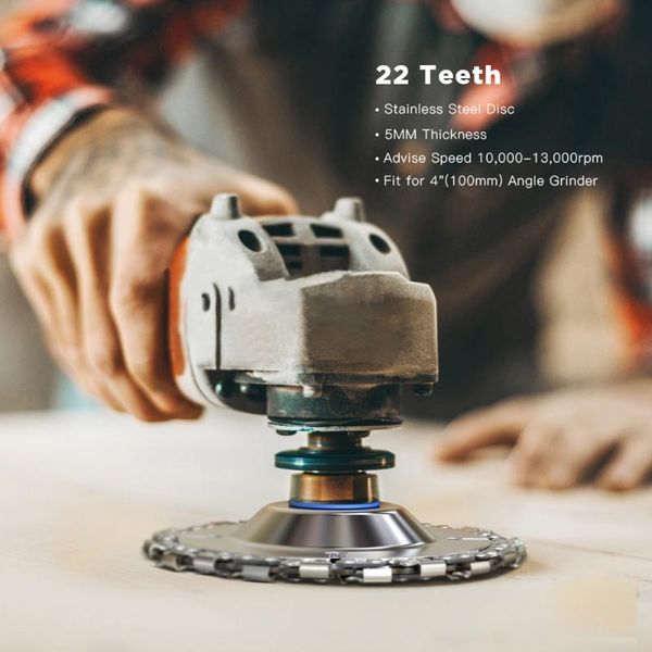 hand tools 4 inch 22 tooth chain disc chainsaw wheel for angle grinders wood cutting tool discs carbide tipped saw blade drop
hand tools 4 inch 22 tooth chain disc chainsaw wheel for angle grinders wood cutting tool discs carbide tipped saw blade drop